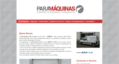 Desktop Screenshot of paramaquinas.com